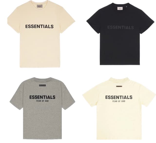 Fear Of God T-shirts Essentials