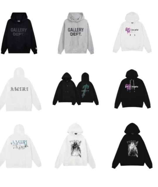 Gallery Dept / Amiri / Palm Angels Hoodie(+37 Colorways)